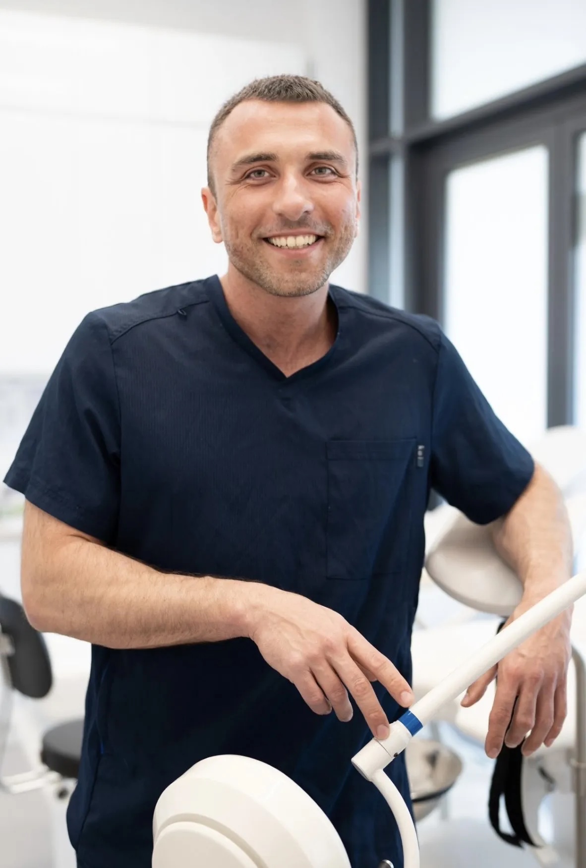 Lekarz BMClinics.ai w gabinecie